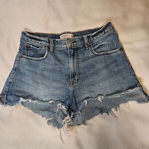 Abercrombie & Fitch The Cutoff Shorts High rise womens 28/6